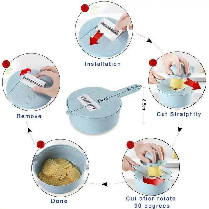 Multi-Function Easy Food Chopper